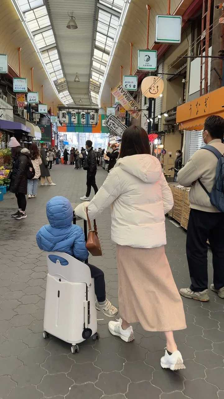 黑門市場旅行實拍；點擊觀看 MiaMily 影片