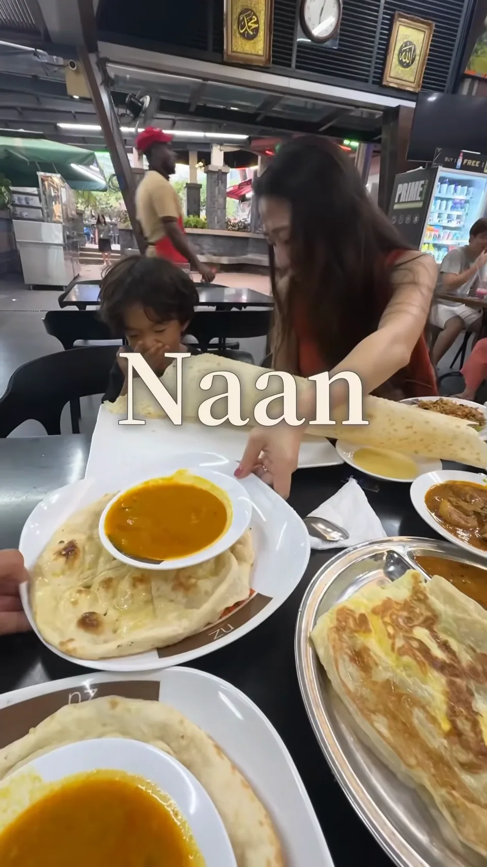 較早的一次旅行，我們在 NZ Curry House 吃飯。